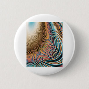 Fractal #8 6 cm round badge