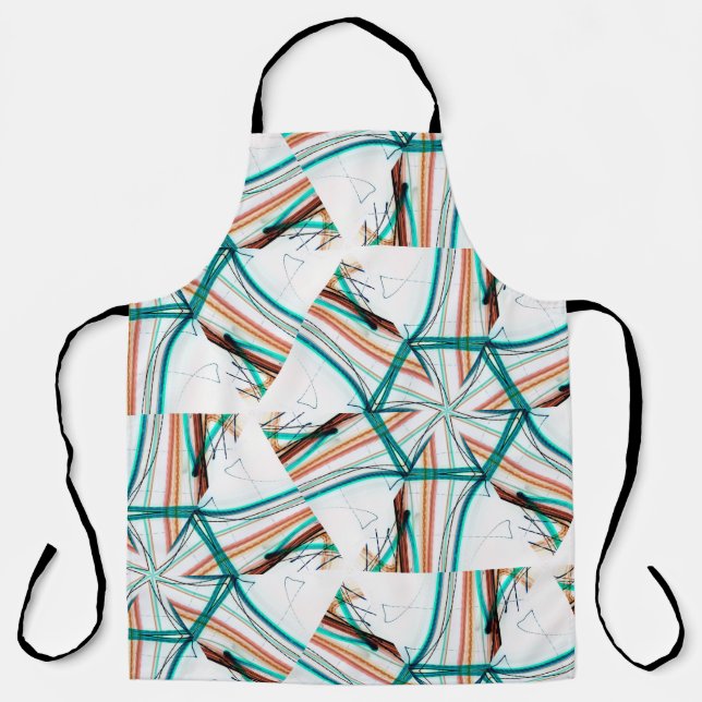Fractal abstract background. Digital effects. Fest Apron (Front)