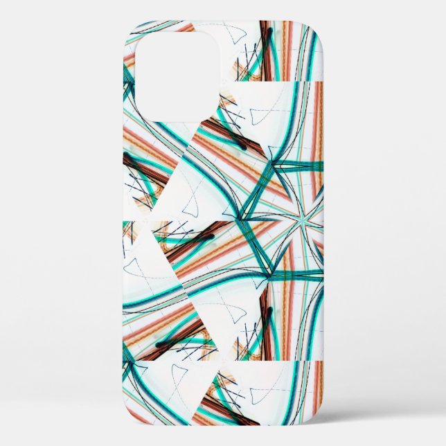 Fractal abstract background. Digital effects. Fest Case-Mate iPhone Case (Back)