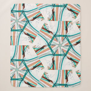 Fractal abstract background. Digital effects. Fest Sherpa Blanket