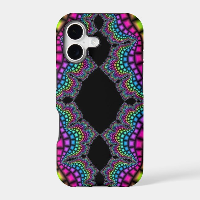 Fractal Abstract Colourful Fantasy Computer graphi (Back)