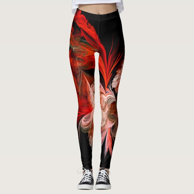 Fractal Art 10 Leggings (Front)