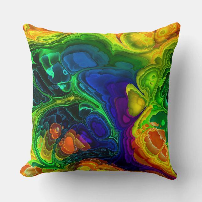 Fractal Art 16 Pillow (Front)