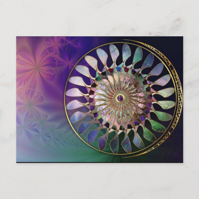 Fractal_Art_24 Postcard (Front)