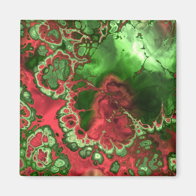 Fractal Art 2-4 Magnet (Front)