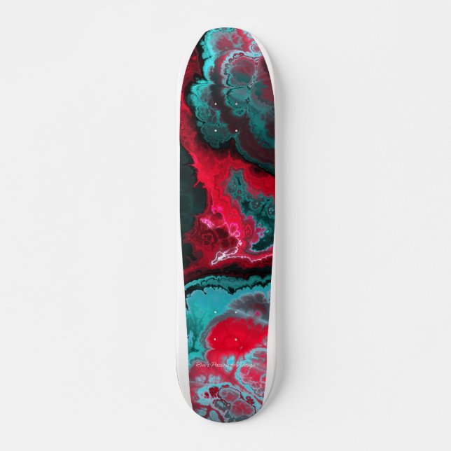 Fractal Art 3-16B Skateboard (Front)