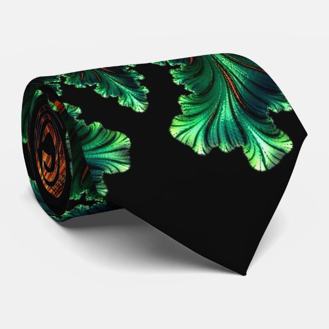 Fractal Art 51 Tie (Rolled)
