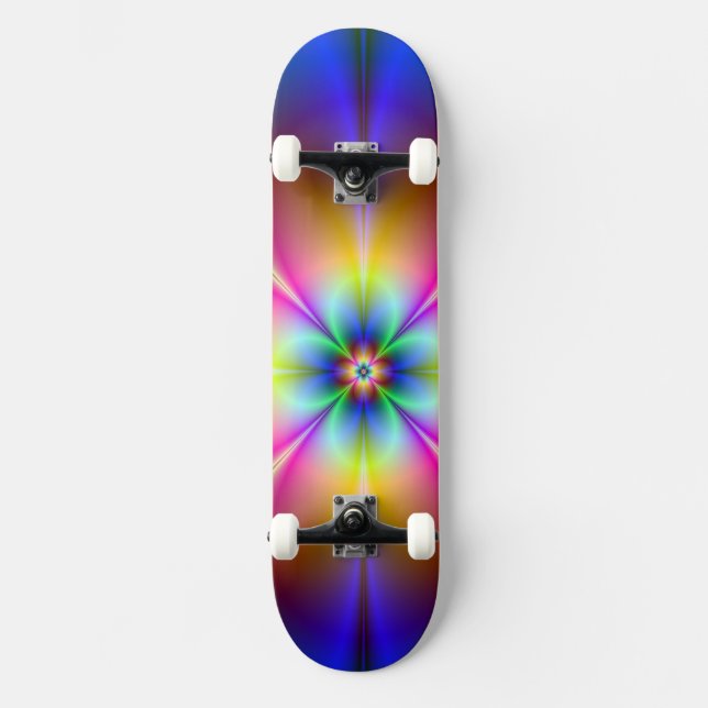 Fractal Art 8 Skateboard (Front)