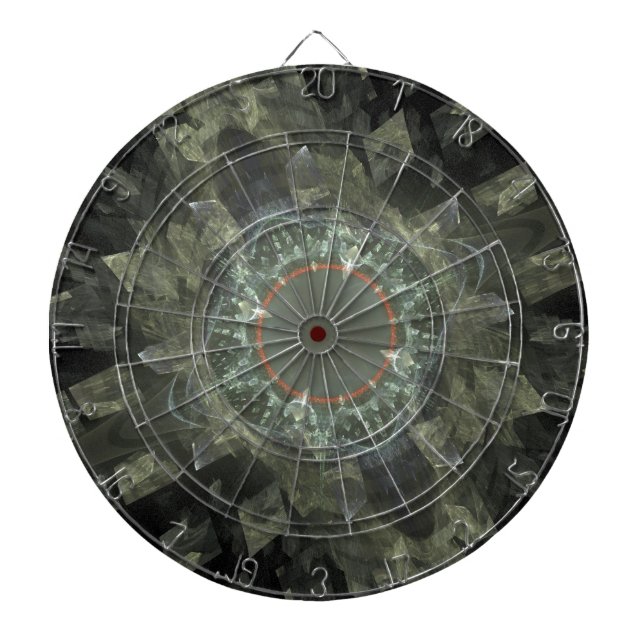 Fractal Art Dartboard (Front)