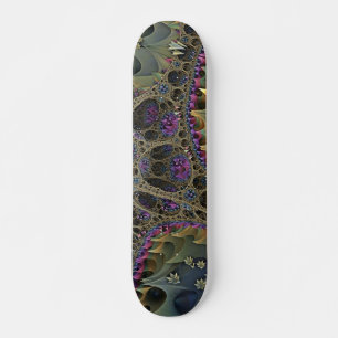 Fractal ART FLORAL WORLD Skateboard