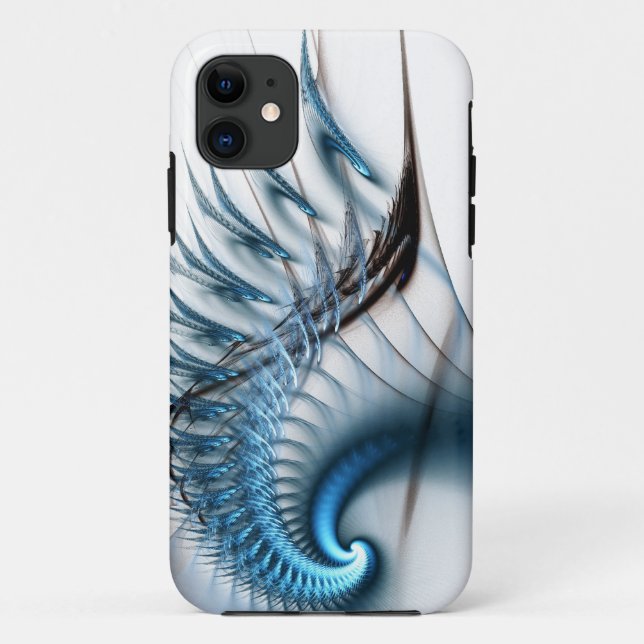 Fractal Art iPhone Case: Sea Waves Case-Mate iPhone Case (Back)