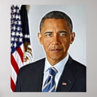 Fractal Art, Official Portrait Barack Obama