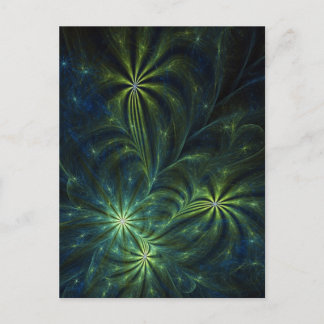 Fractal Art Postcard: Weed Postcard