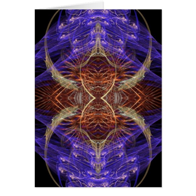 FRACTAL ART SERIES #1V Card (Front)
