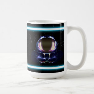 Fractal Astronaut Coffee Mug