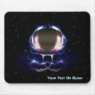Fractal Astronaut Mouse Mat