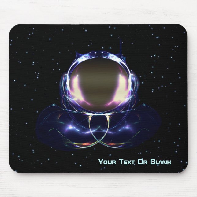 Fractal Astronaut Mouse Mat (Front)