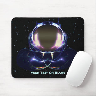 Fractal Astronaut Mouse Mat