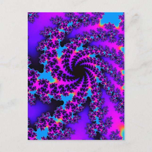 Fractal beauty postcard (Front)