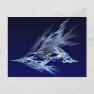 Fractal - Birds in Flight Postcard