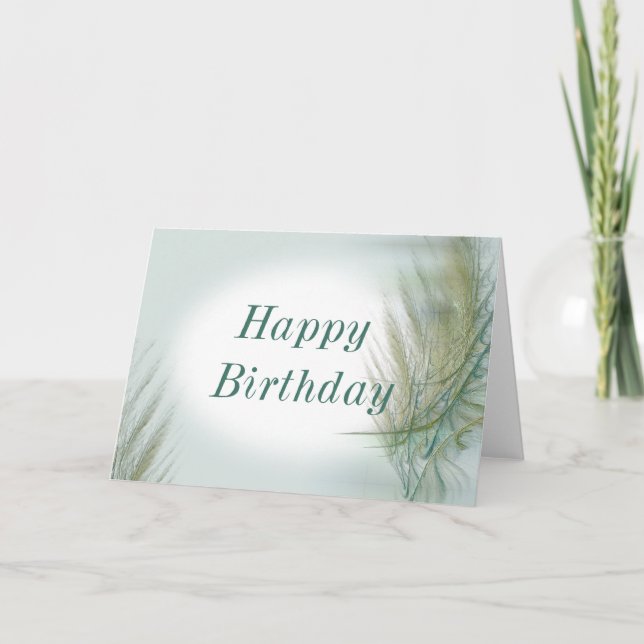 Fractal Birthday Card (Front)