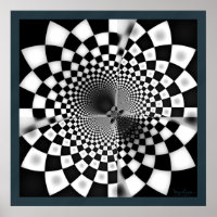 Fractal Black and White Mystery