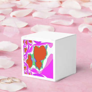 Fractal Bleeding Heart Favor Box