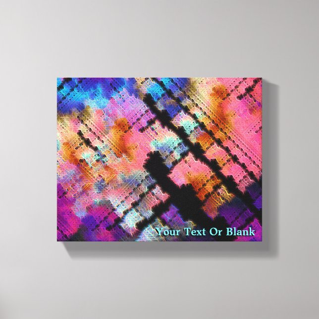 Fractal Brainstorm Canvas Print (Front)
