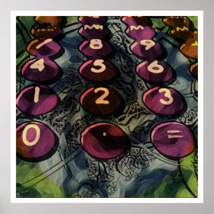 Fractal By Numbers Poster