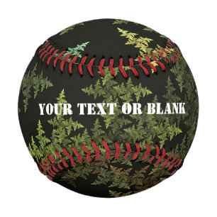 Fractal Camouflage Baseball