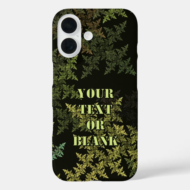 Fractal Camouflage Case-Mate iPhone Case (Back)