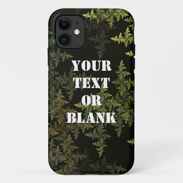 Fractal Camouflage Case-Mate iPhone Case (Back)