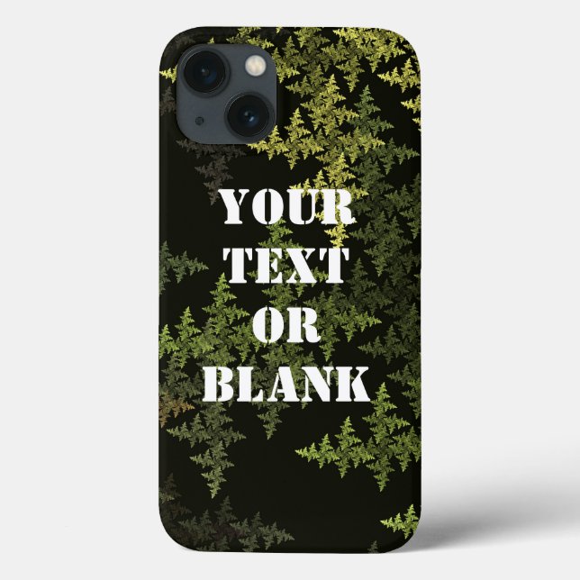 Fractal Camouflage - Summer Case-Mate iPhone Case (Back)