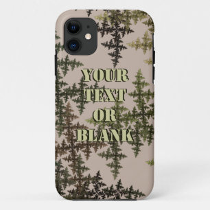 Fractal Camouflage - Summer iPhone 11 Case
