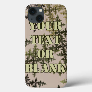 Fractal Camouflage - Summer iPhone 13 Case