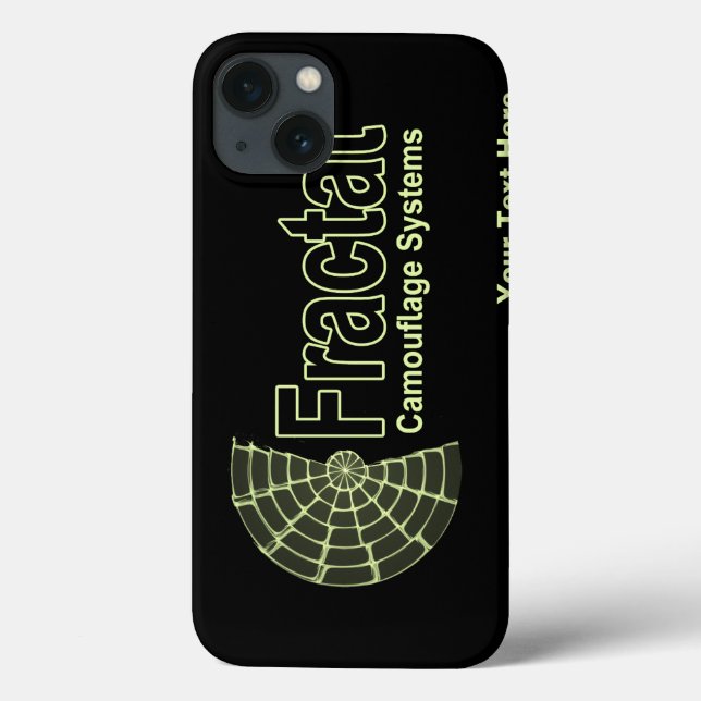 Fractal Camouflage Systems Logo Case-Mate iPhone Case (Back)