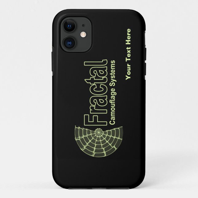 Fractal Camouflage Systems Logo Case-Mate iPhone Case (Back)