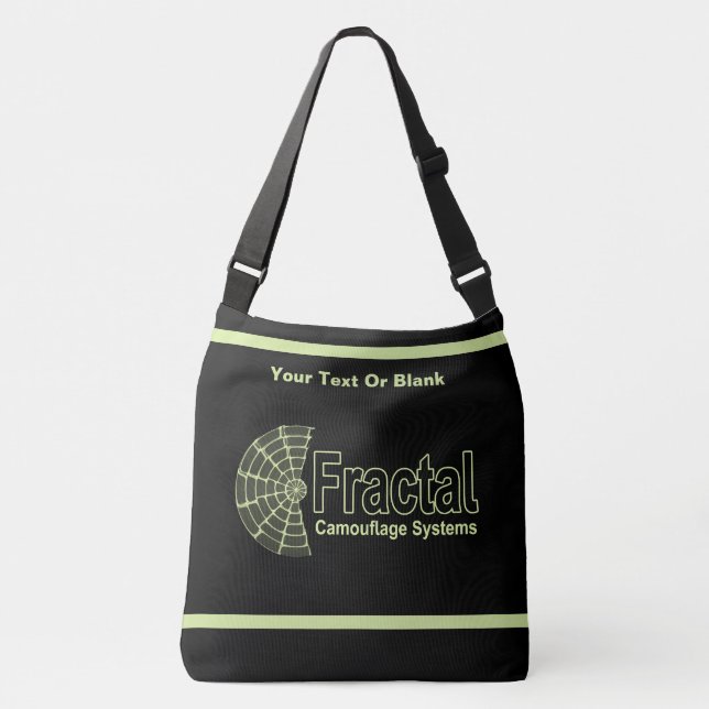 Fractal Camouflage Systems Logo Crossbody Bag (Front)