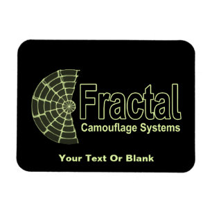 Fractal Camouflage Systems Logo Magnet