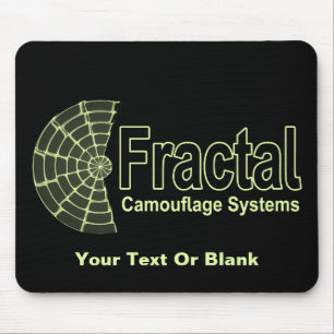 Fractal Camouflage Systems Logo Mouse Mat