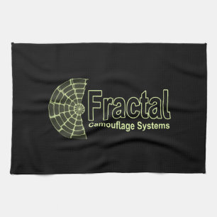 Fractal Camouflage Systems Logo Tea Towel