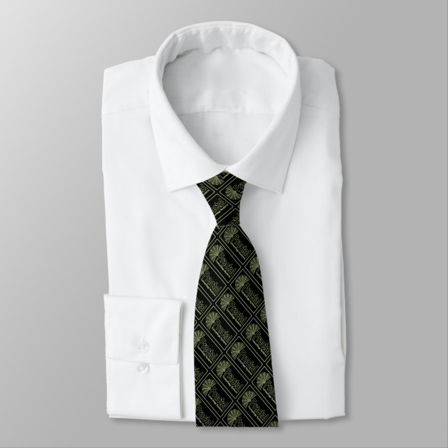 Fractal Camouflage Systems Logo Tie (Tied)