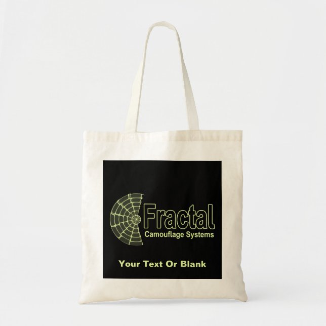 Fractal Camouflage Systems Logo Tote Bag (Front)