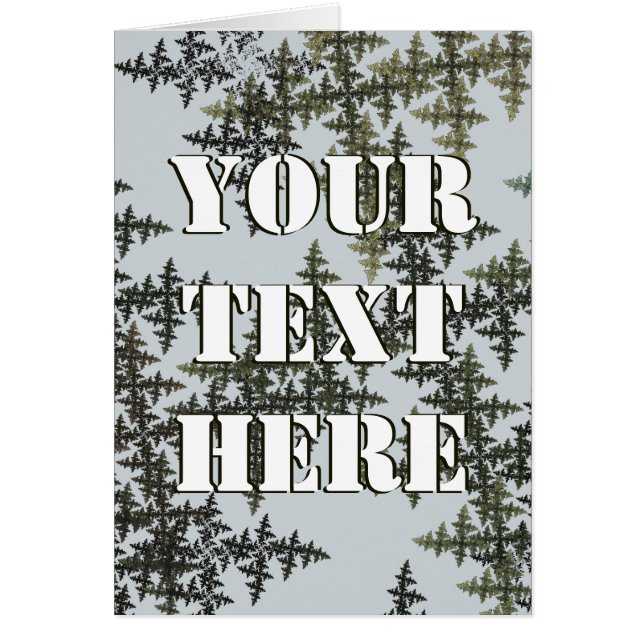 Fractal Camouflage - Winter (Front)