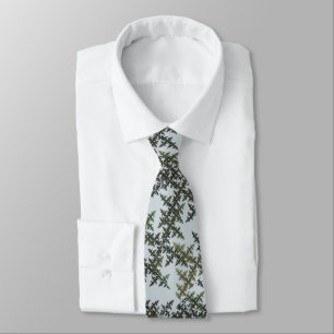 Fractal Camouflage - Winter Tie