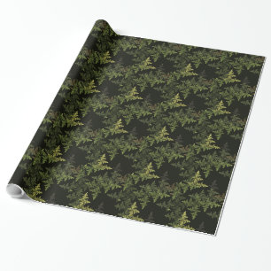 Fractal Camouflage Wrapping Paper