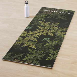 Fractal Camouflage Yoga Mat