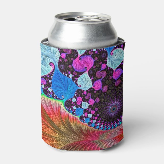 Fractal Can Cooler (Can Front)
