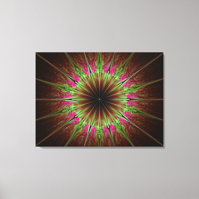 Fractal Canvas Print (Front)