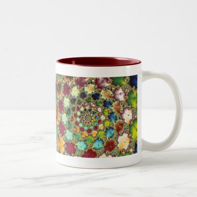 Fractal Cells - Fractal Mug (Right)
